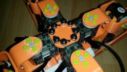 Version alternative avec le corps boulonné (M4x35, vue du dessous)