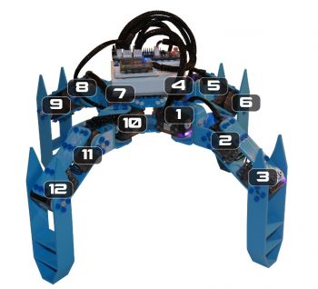 Les moteurs avec leurs identifiants