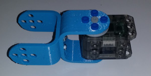 La poulie avec 4 rivets et le rivet central